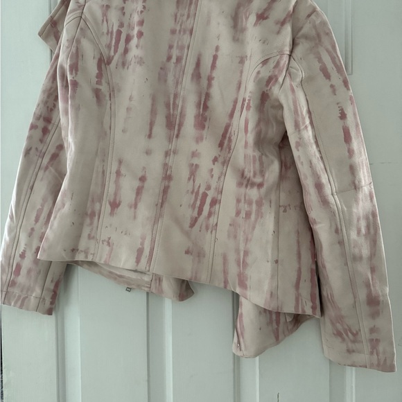 Venus Tie Dye Faux Suede Jacket - Picture 7 of 8